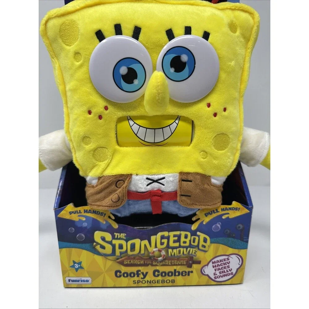 SpongeBob Search for Squarepants Goofy Goober 16” Feature Plush Movie NEW IN BOX
